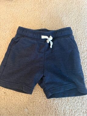 Cat & Jack Navy Blue Kids Drawstring Shorts